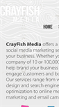 Mobile Screenshot of crayfishmedia.com